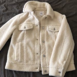 Gap teddy bear jacket